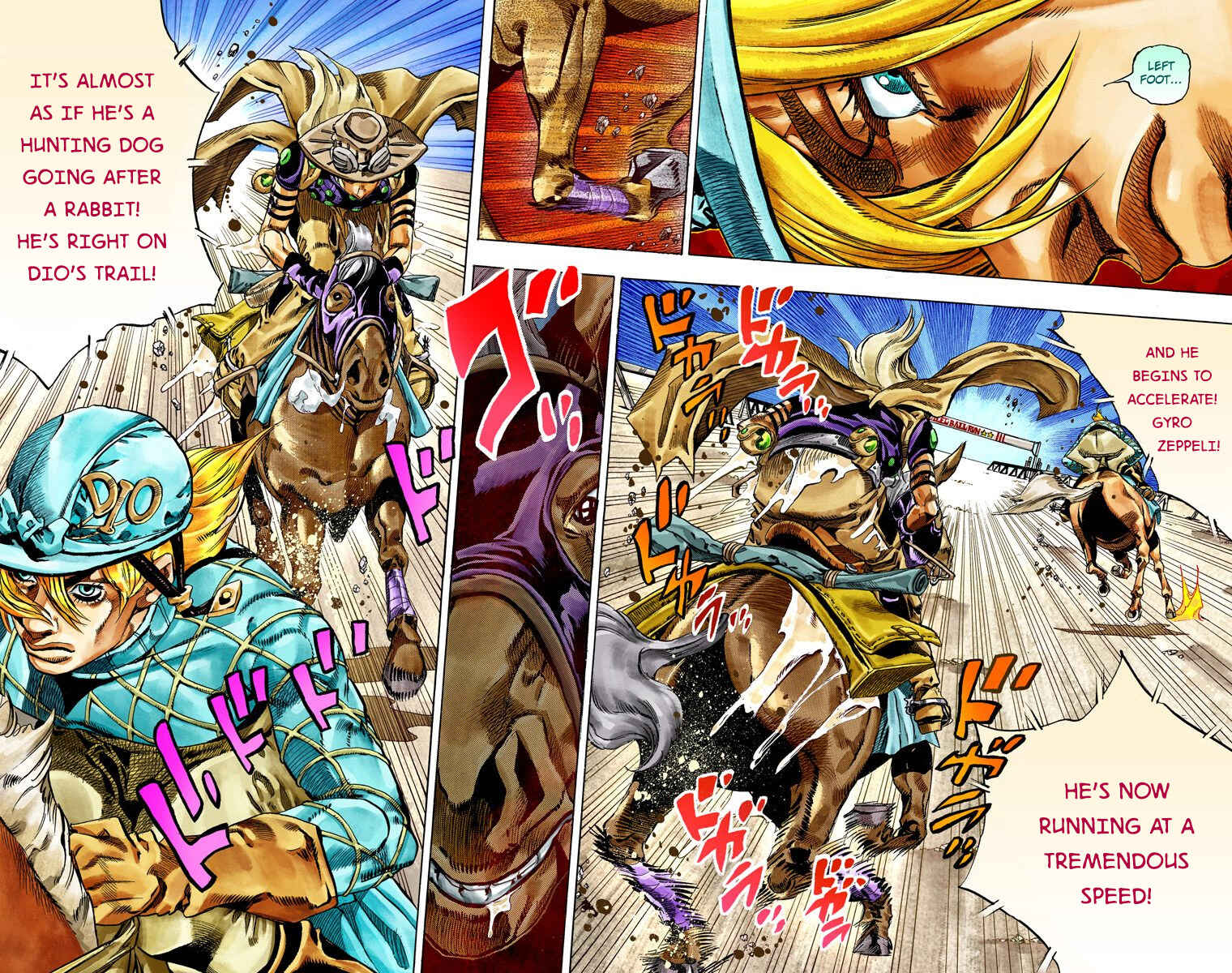 Page 26 Chapter 32 JoJos Bizarre Adventure, Part 7: Steel Ball Run (Official Colored)