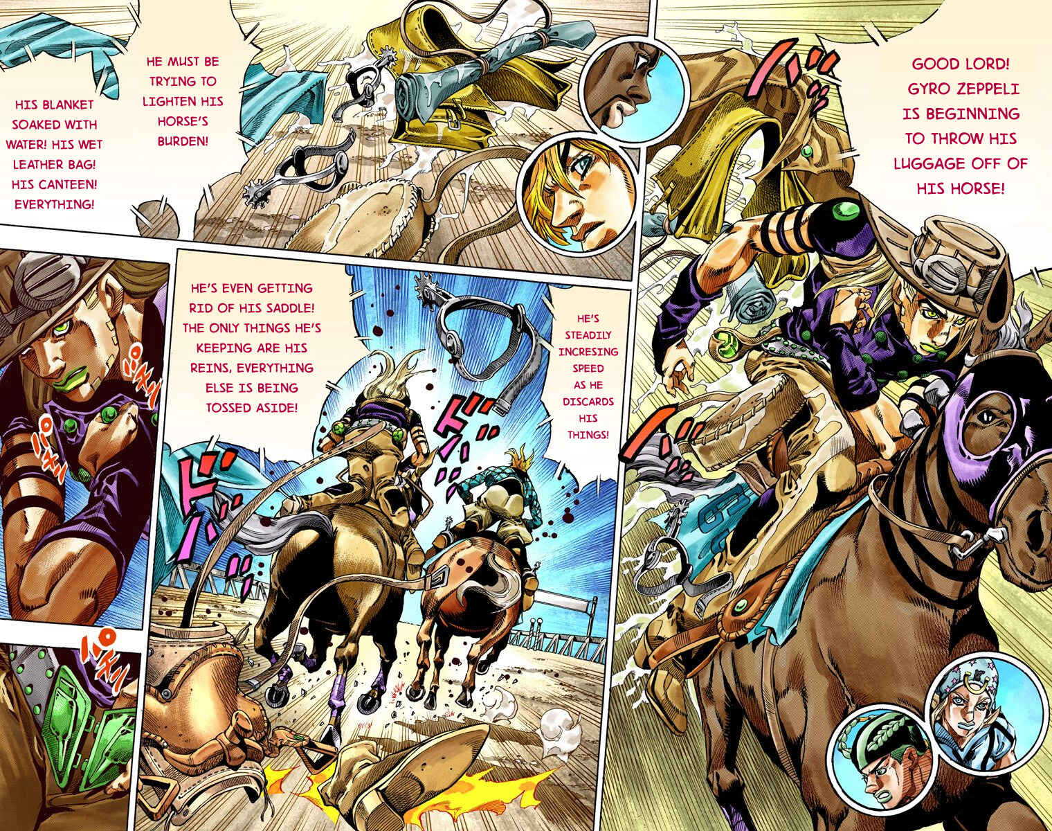 Page 27 Chapter 32 JoJos Bizarre Adventure, Part 7: Steel Ball Run (Official Colored)