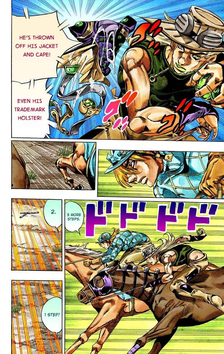 Page 28 Chapter 32 JoJos Bizarre Adventure, Part 7: Steel Ball Run (Official Colored)
