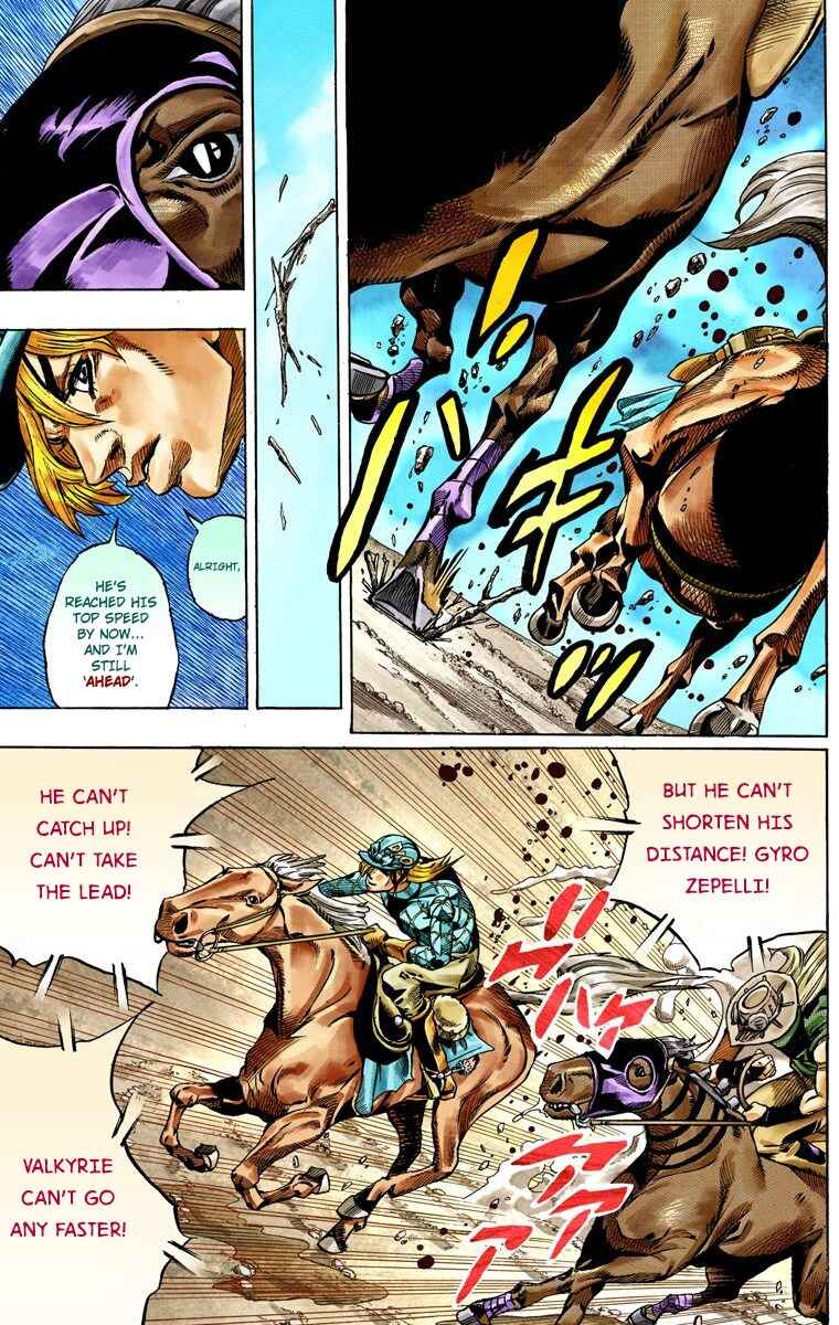 Page 29 Chapter 32 JoJos Bizarre Adventure, Part 7: Steel Ball Run (Official Colored)