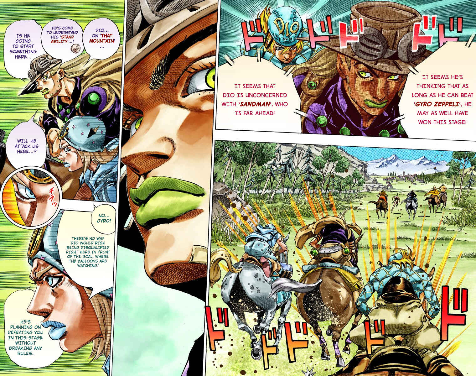 Page 5 Chapter 32 JoJos Bizarre Adventure, Part 7: Steel Ball Run (Official Colored)