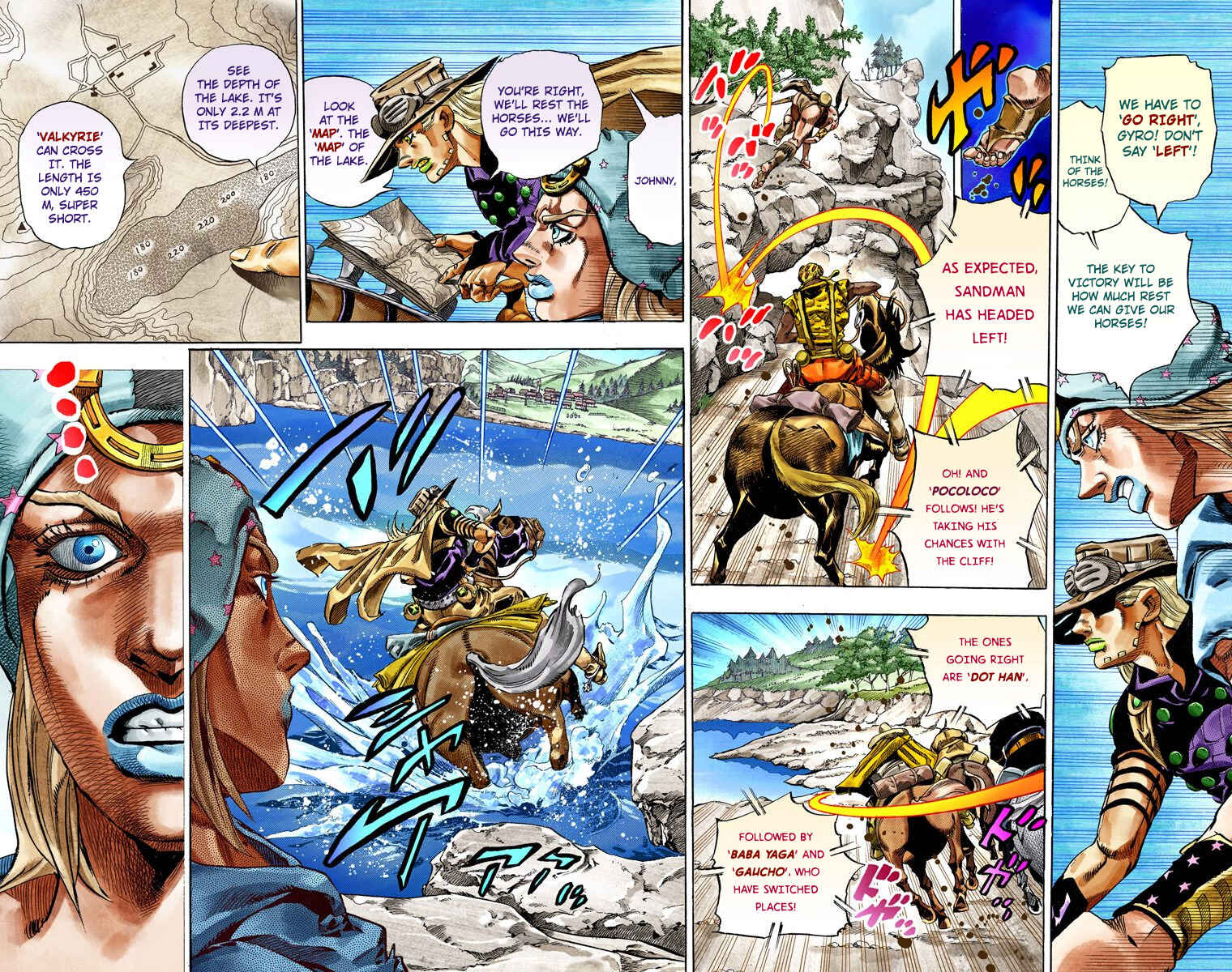 Page 8 Chapter 32 JoJos Bizarre Adventure, Part 7: Steel Ball Run (Official Colored)