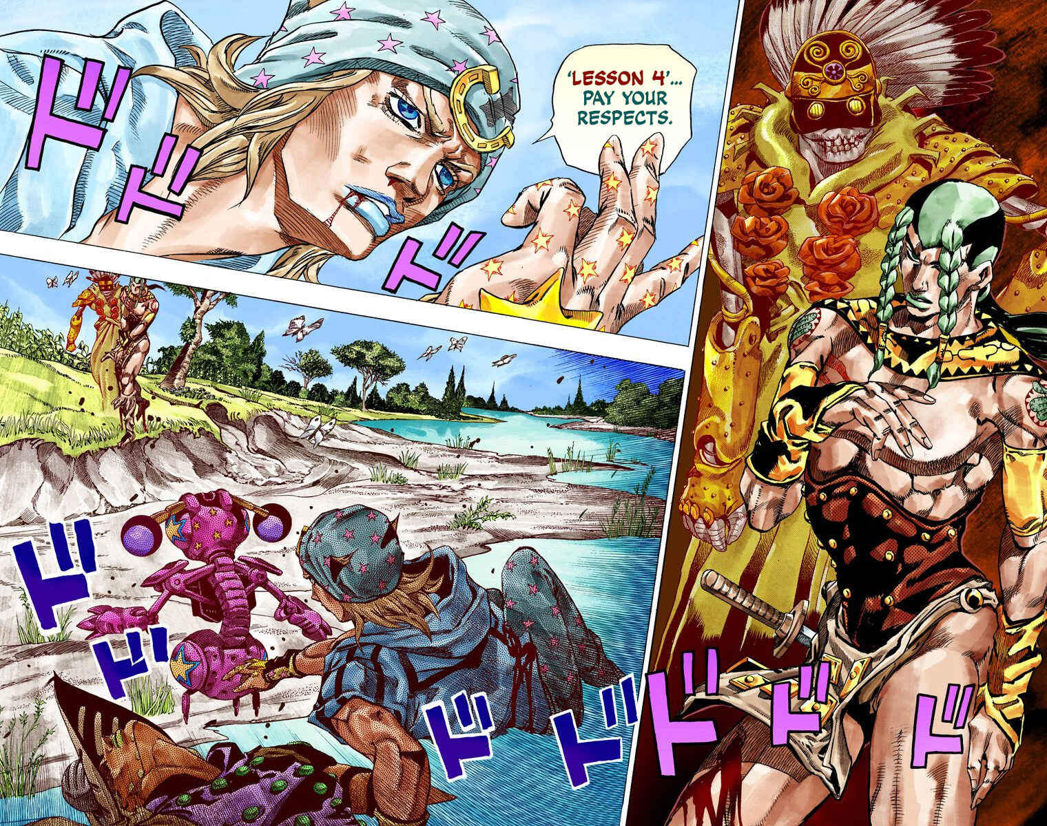 Page 22 Chapter 44 JoJos Bizarre Adventure, Part 7: Steel Ball Run (Official Colored)