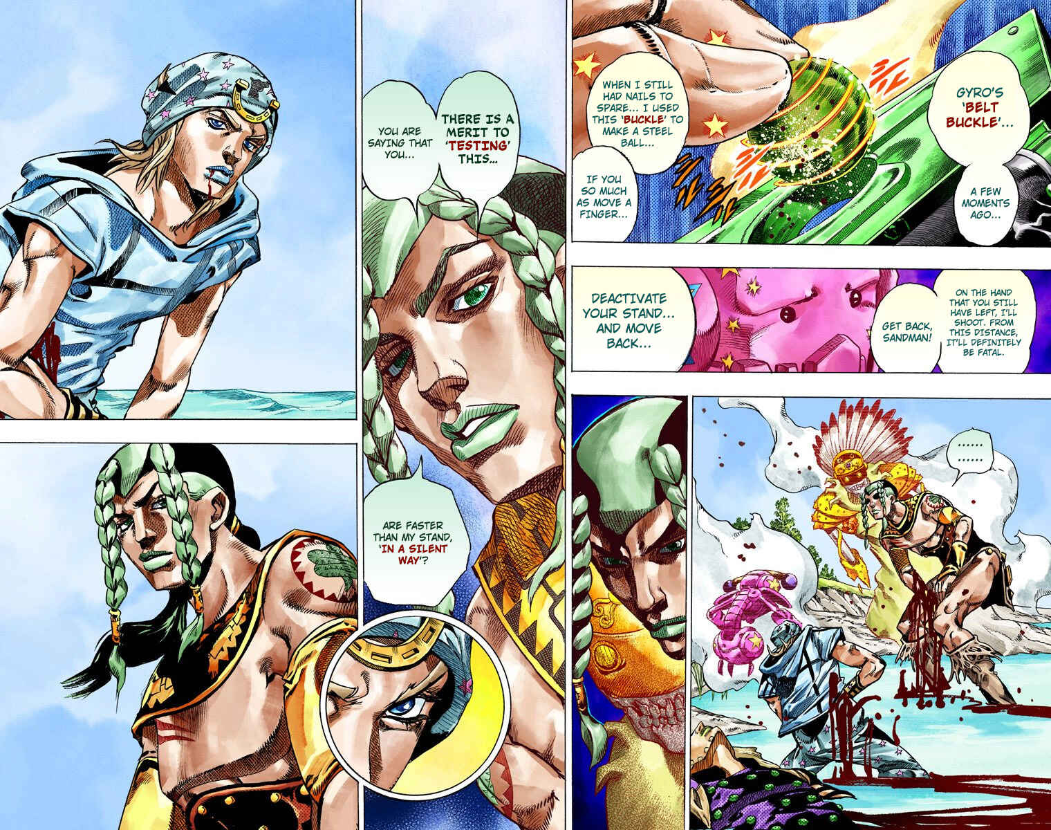 Page 39 Chapter 44 JoJos Bizarre Adventure, Part 7: Steel Ball Run (Official Colored)
