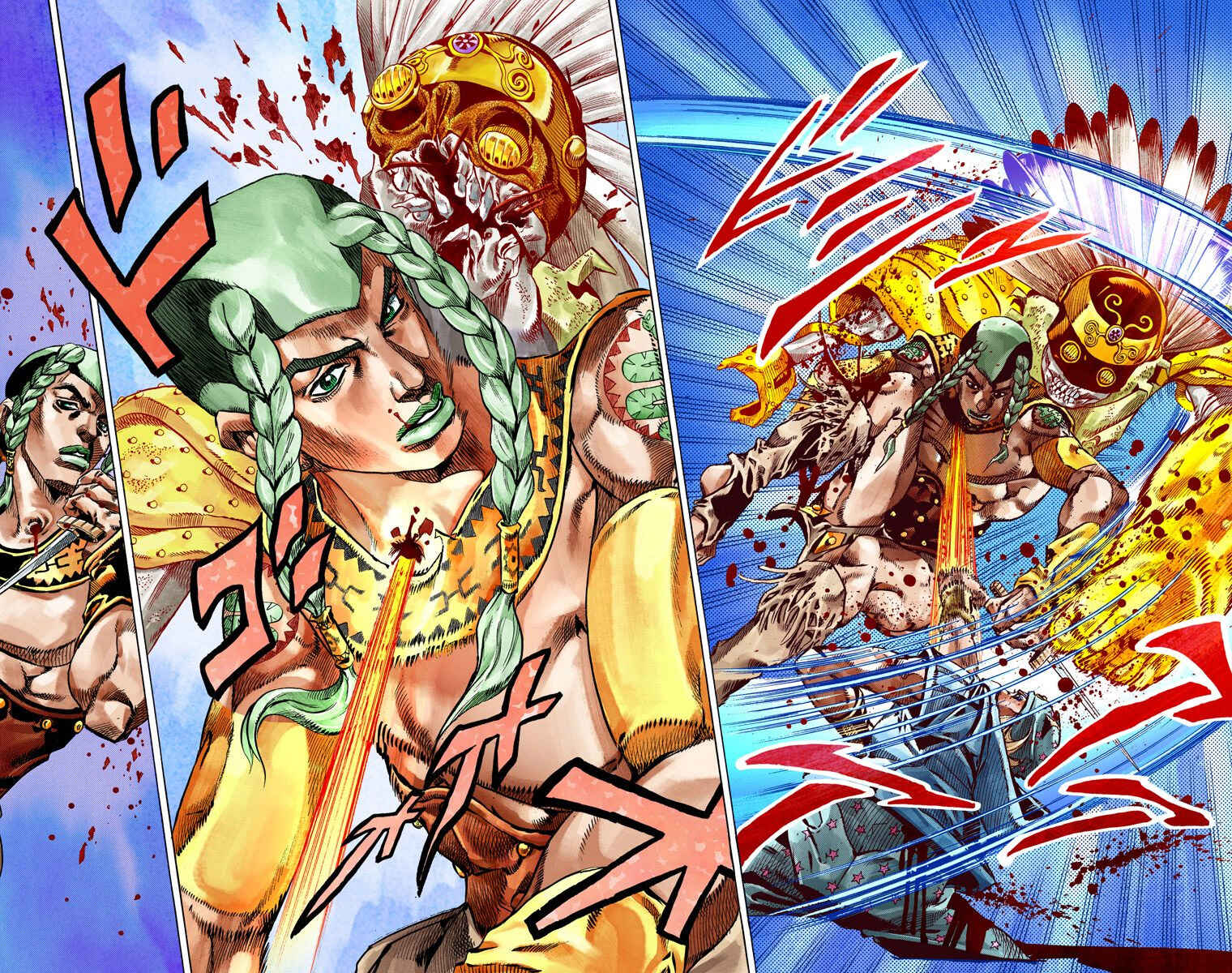 Page 40 Chapter 44 JoJos Bizarre Adventure, Part 7: Steel Ball Run (Official Colored)