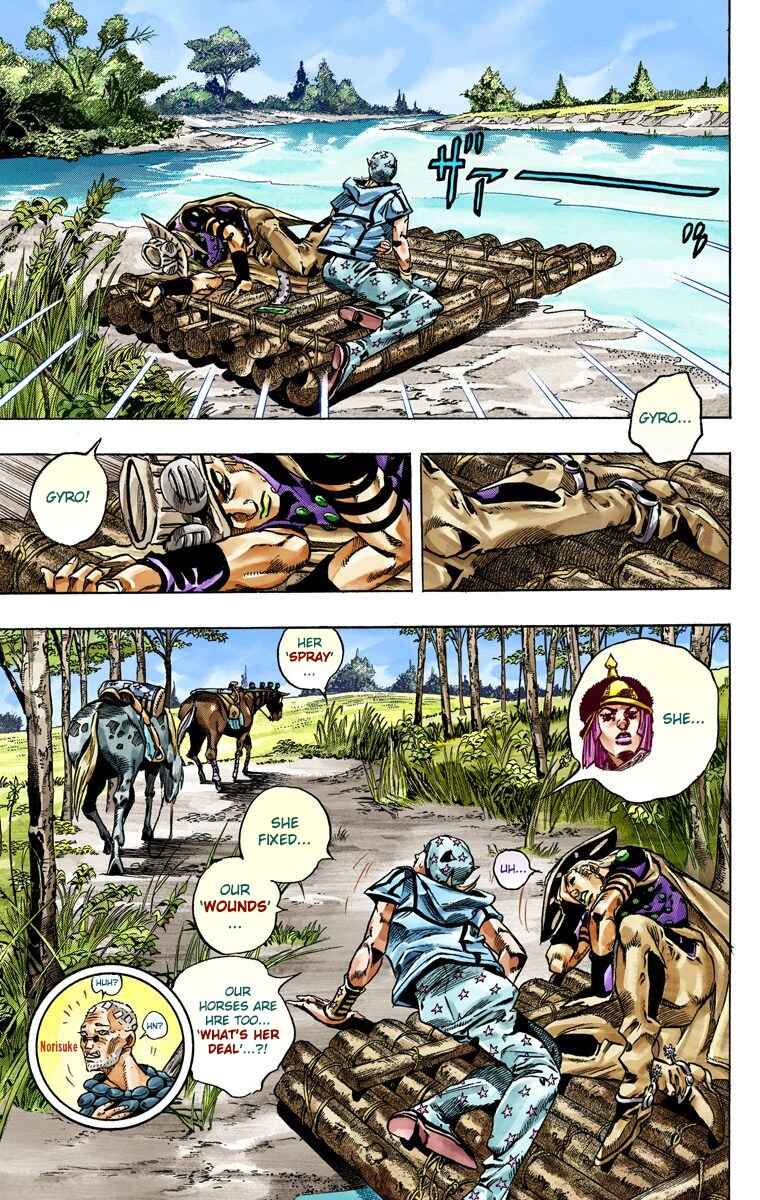 Page 50 Chapter 44 JoJos Bizarre Adventure, Part 7: Steel Ball Run (Official Colored)