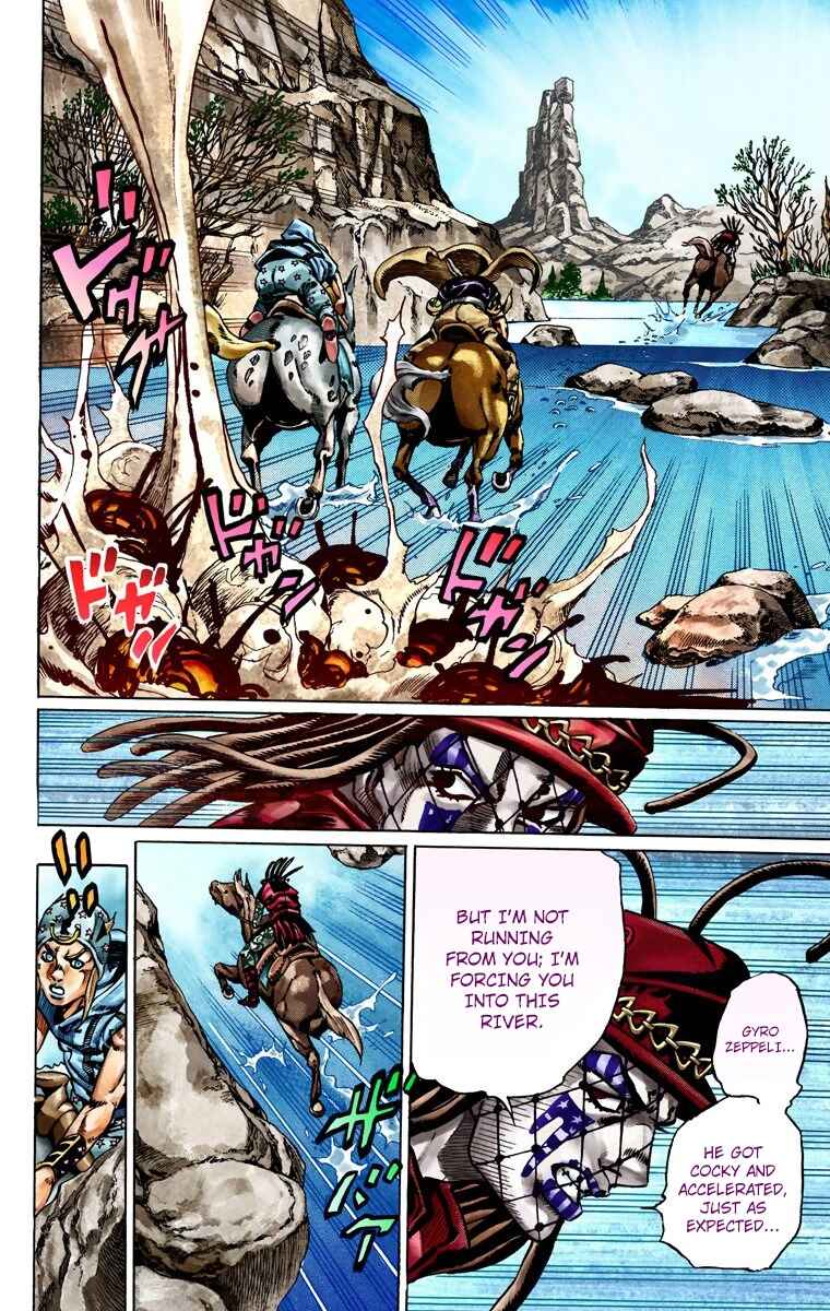 Page 11 Chapter 23 JoJos Bizarre Adventure, Part 7: Steel Ball Run (Official Colored)