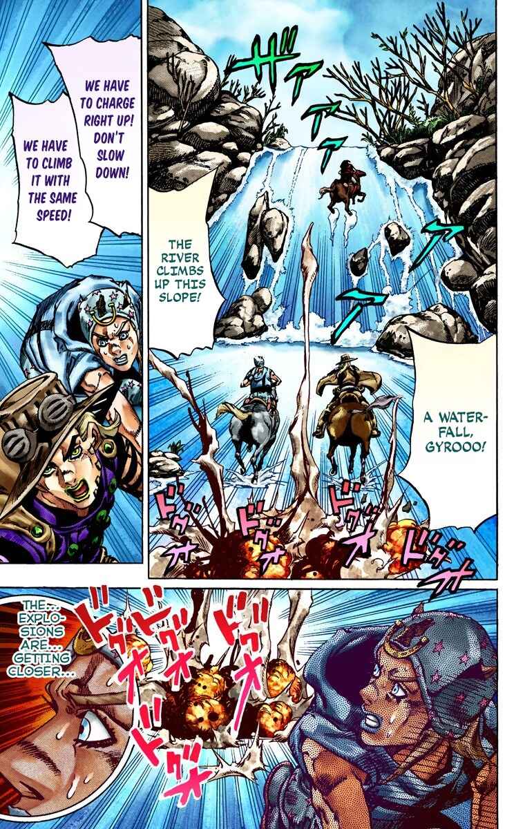 Page 12 Chapter 23 JoJos Bizarre Adventure, Part 7: Steel Ball Run (Official Colored)