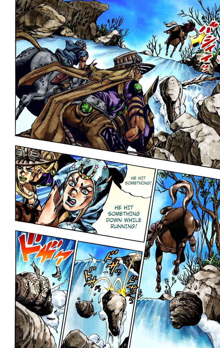 Page 13 Chapter 23 JoJos Bizarre Adventure, Part 7: Steel Ball Run (Official Colored)
