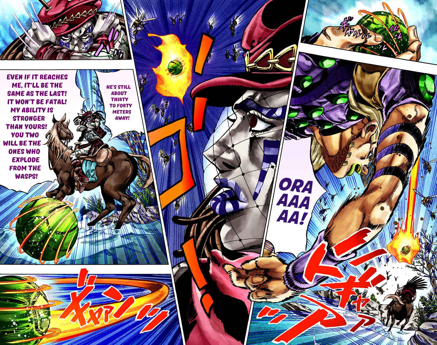 Page 16 Chapter 23 JoJos Bizarre Adventure, Part 7: Steel Ball Run (Official Colored)