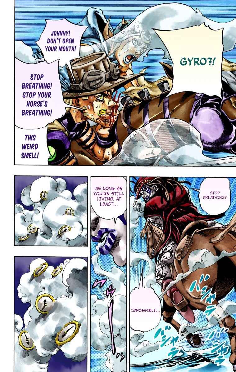 Page 21 Chapter 23 JoJos Bizarre Adventure, Part 7: Steel Ball Run (Official Colored)