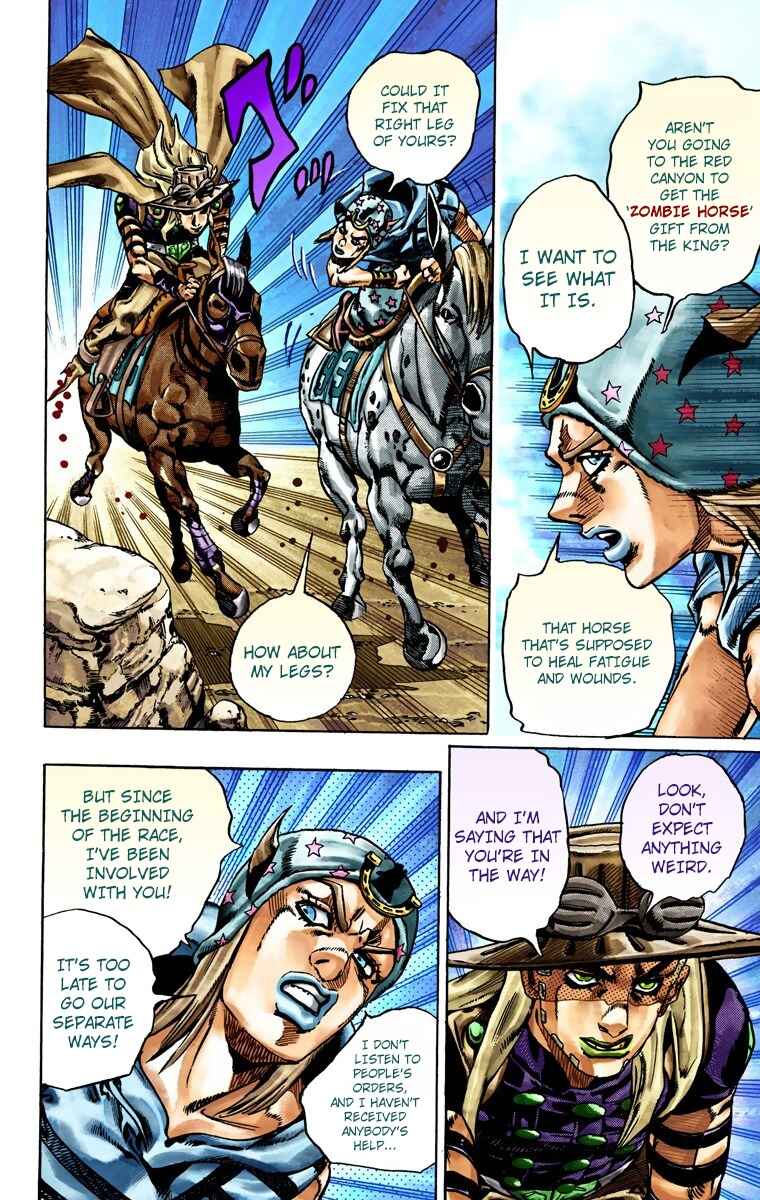 Page 4 Chapter 23 JoJos Bizarre Adventure, Part 7: Steel Ball Run (Official Colored)