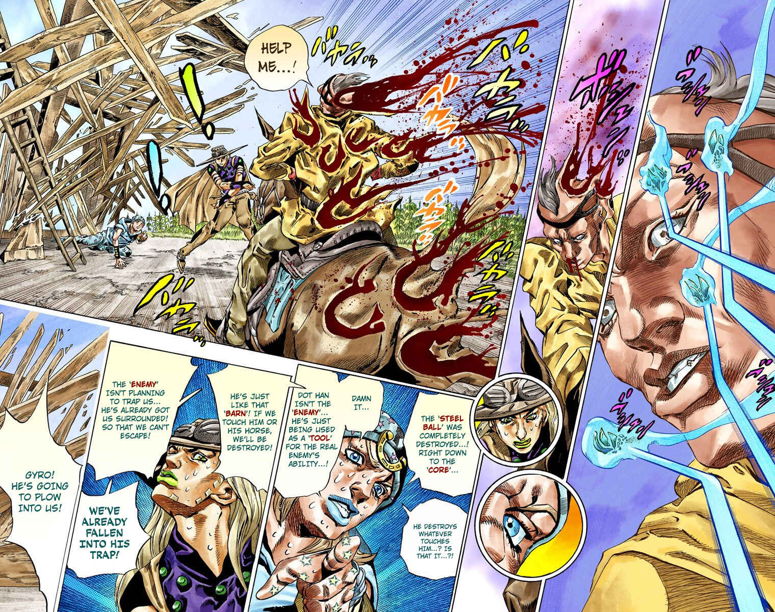 Page 28 Chapter 41 JoJos Bizarre Adventure, Part 7: Steel Ball Run (Official Colored)