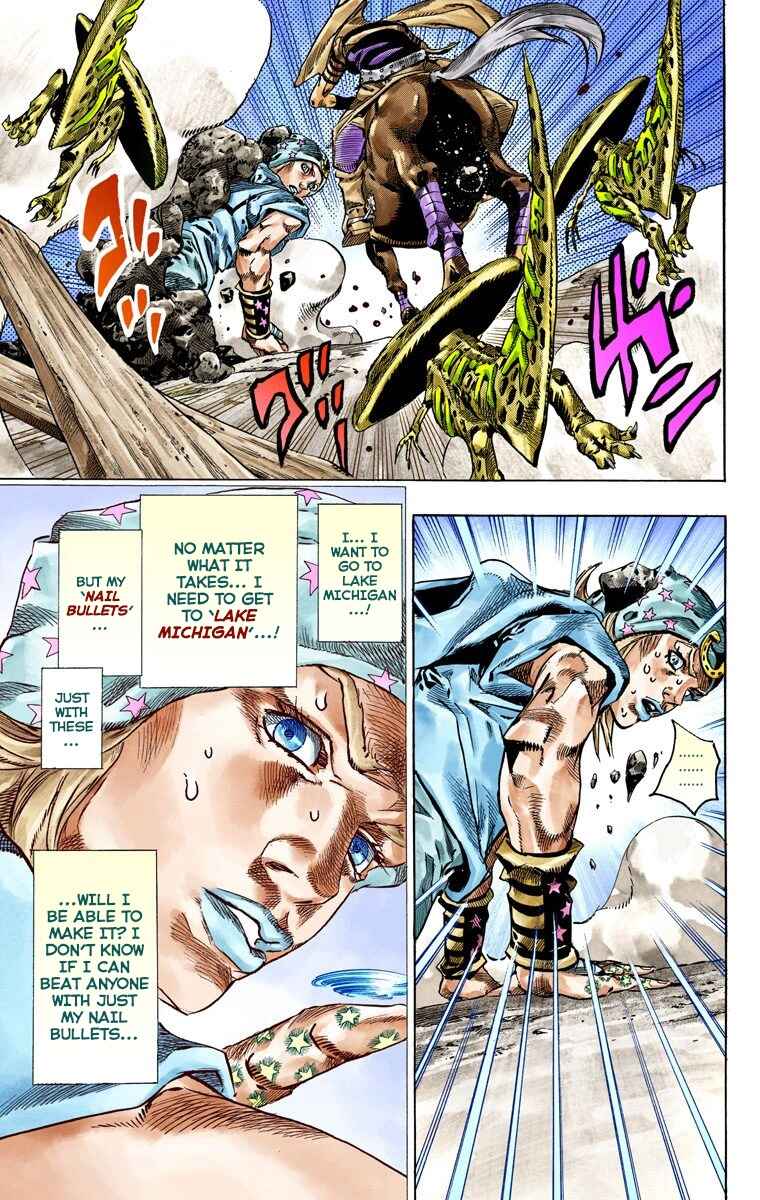 Page 35 Chapter 41 JoJos Bizarre Adventure, Part 7: Steel Ball Run (Official Colored)