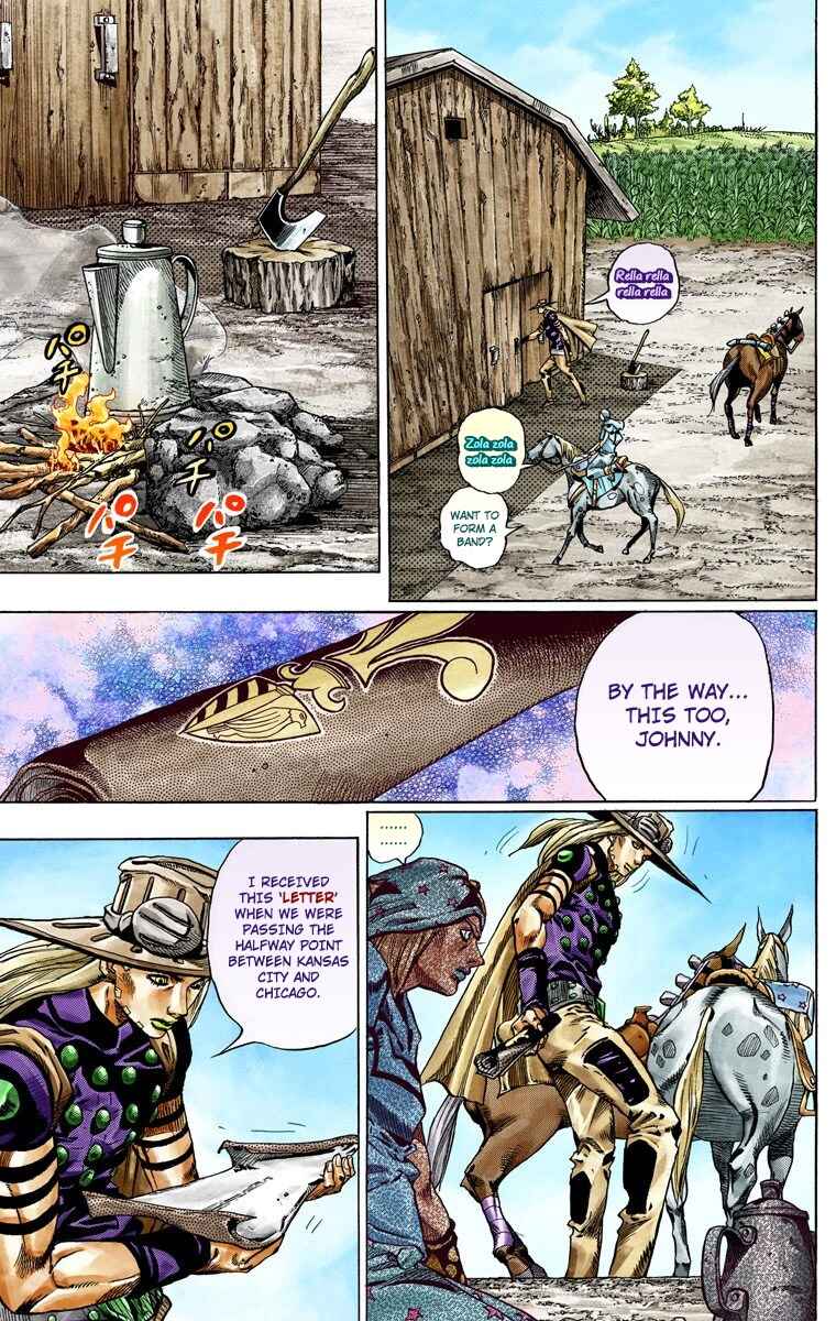 Page 7 Chapter 41 JoJos Bizarre Adventure, Part 7: Steel Ball Run (Official Colored)
