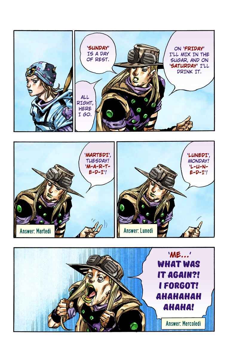 Page 4 Chapter 63 JoJos Bizarre Adventure, Part 7: Steel Ball Run (Official Colored)