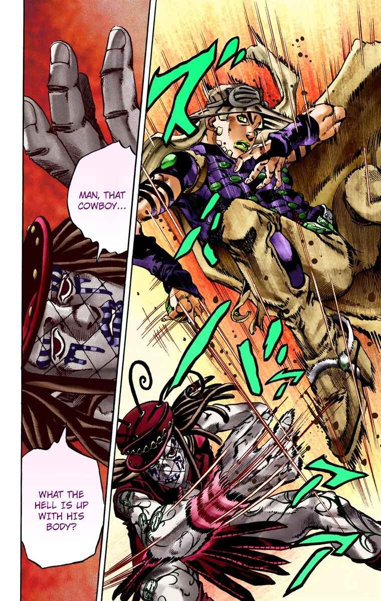 Page 10 Chapter 22 JoJos Bizarre Adventure, Part 7: Steel Ball Run (Official Colored)