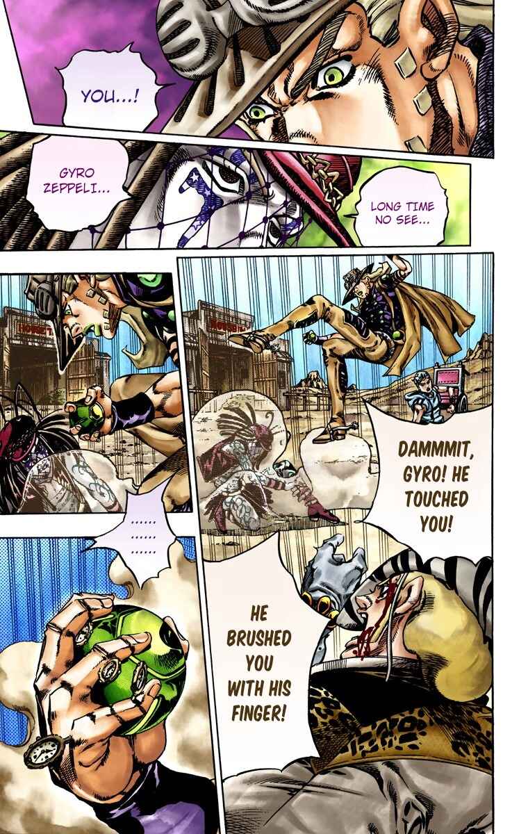 Page 11 Chapter 22 JoJos Bizarre Adventure, Part 7: Steel Ball Run (Official Colored)