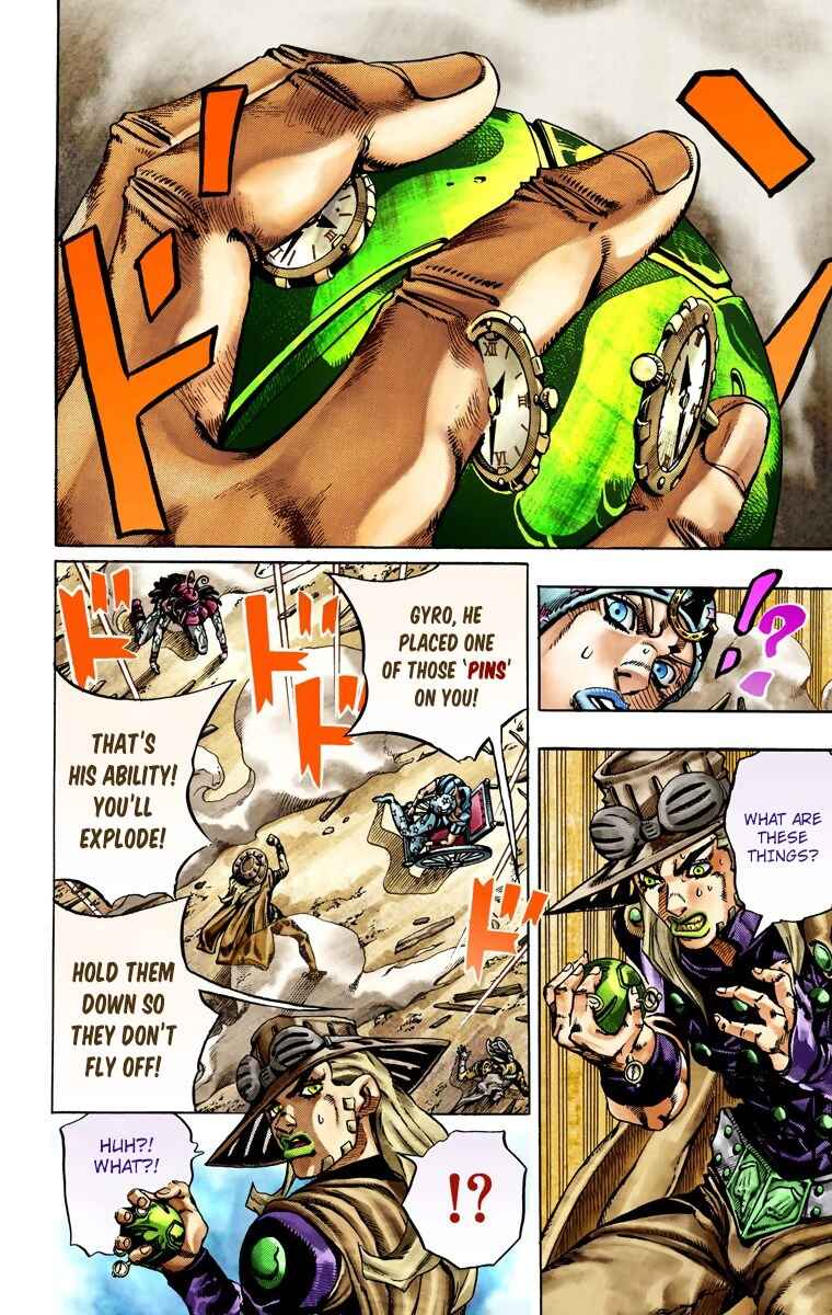 Page 12 Chapter 22 JoJos Bizarre Adventure, Part 7: Steel Ball Run (Official Colored)