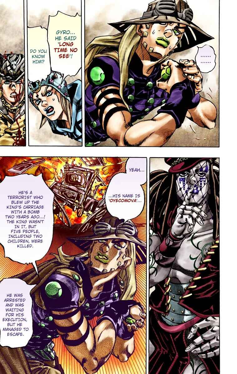Page 15 Chapter 22 JoJos Bizarre Adventure, Part 7: Steel Ball Run (Official Colored)