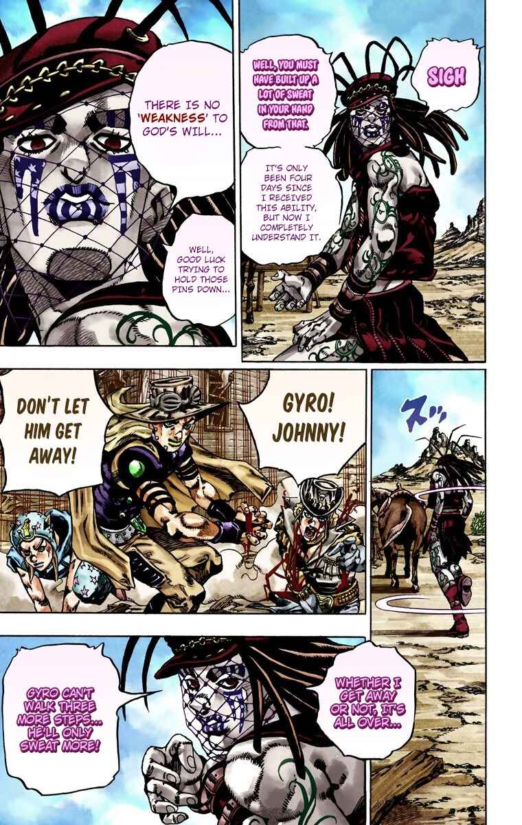 Page 27 Chapter 22 JoJos Bizarre Adventure, Part 7: Steel Ball Run (Official Colored)