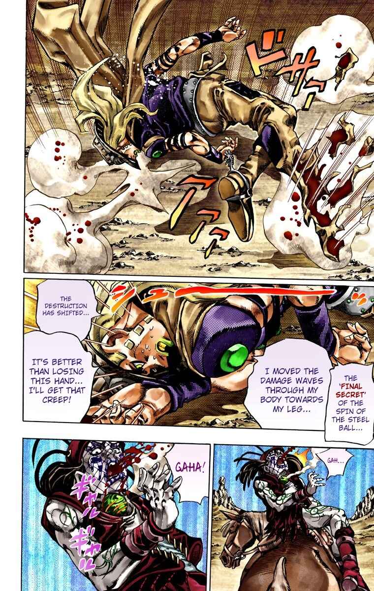 Page 34 Chapter 22 JoJos Bizarre Adventure, Part 7: Steel Ball Run (Official Colored)