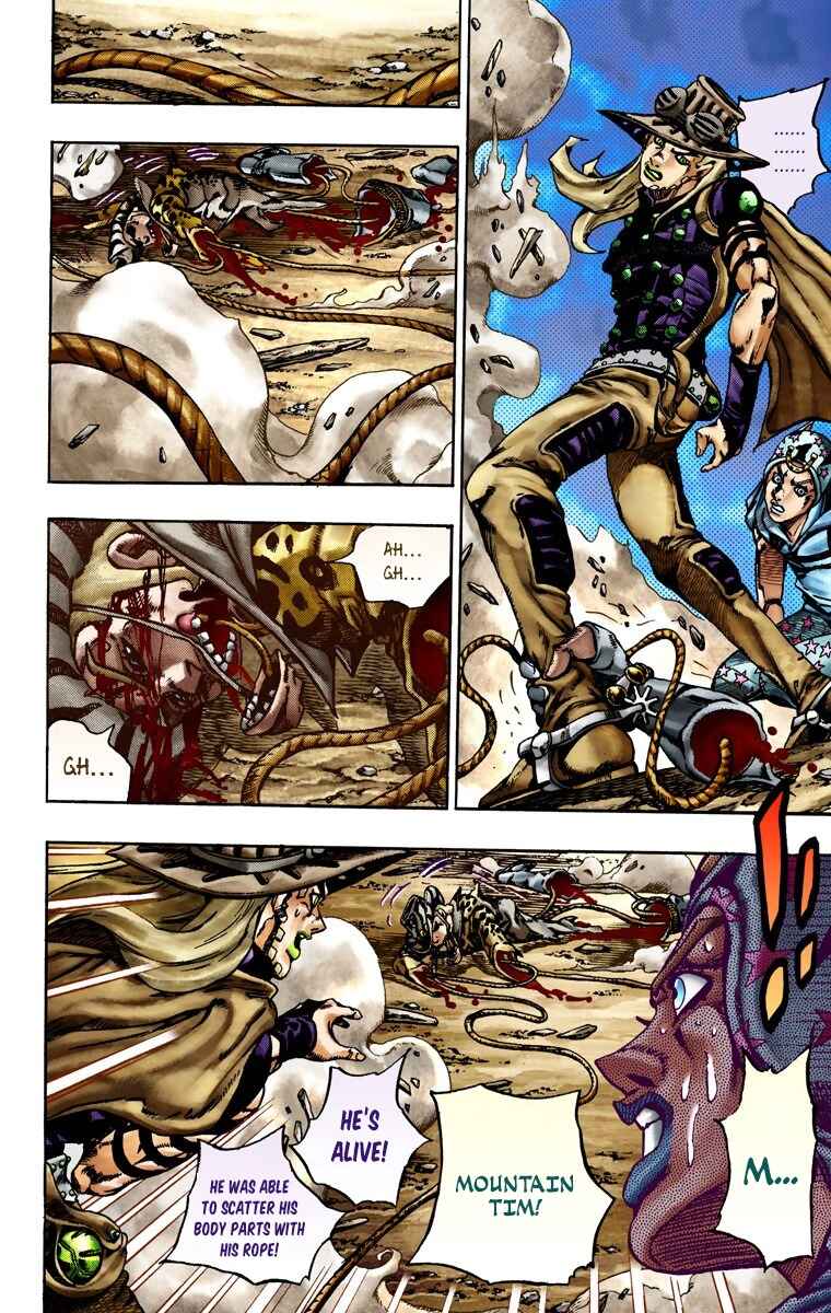 Page 6 Chapter 22 JoJos Bizarre Adventure, Part 7: Steel Ball Run (Official Colored)