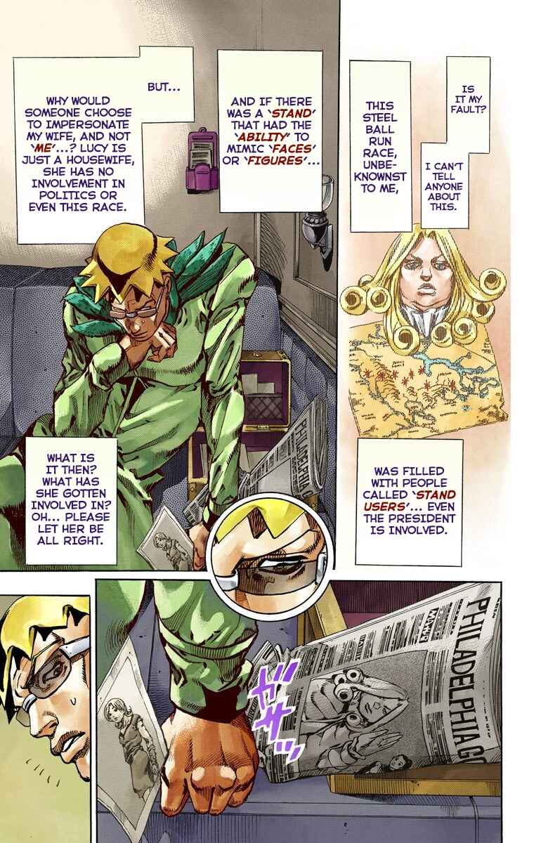 Page 14 Chapter 60 JoJos Bizarre Adventure, Part 7: Steel Ball Run (Official Colored)