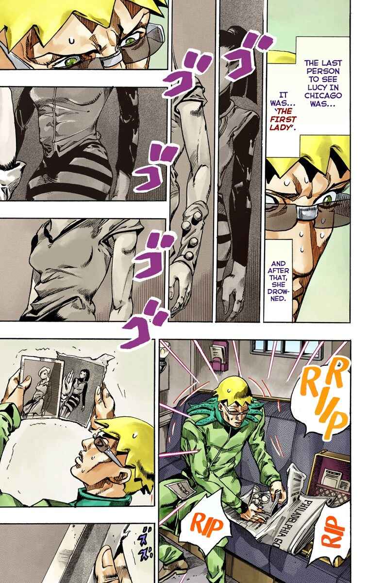 Page 16 Chapter 60 JoJos Bizarre Adventure, Part 7: Steel Ball Run (Official Colored)
