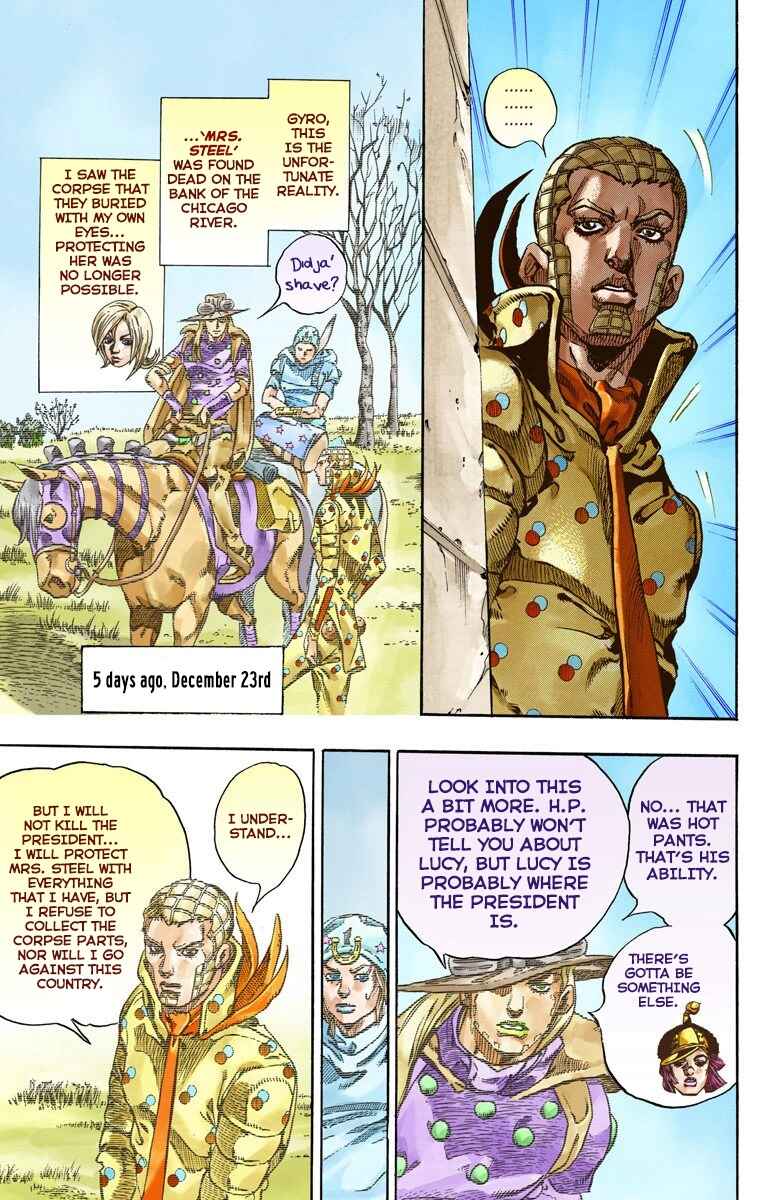Page 22 Chapter 60 JoJos Bizarre Adventure, Part 7: Steel Ball Run (Official Colored)