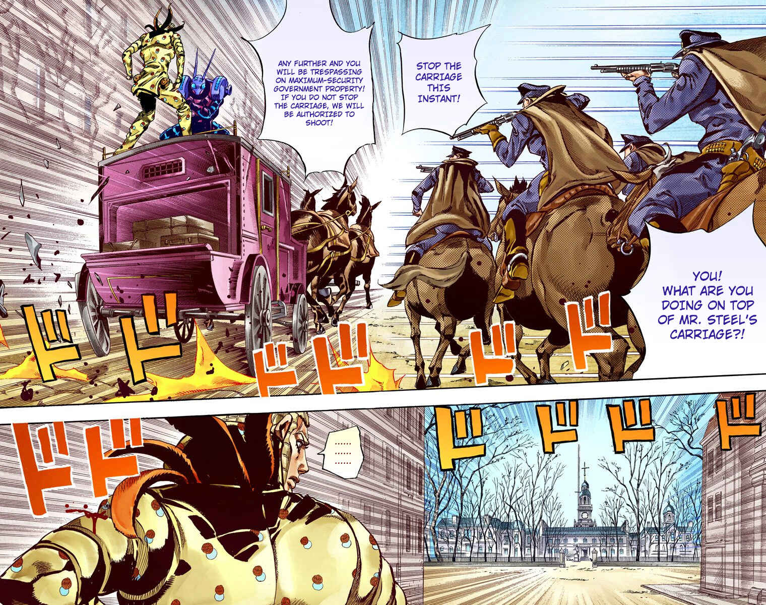 Page 36 Chapter 60 JoJos Bizarre Adventure, Part 7: Steel Ball Run (Official Colored)