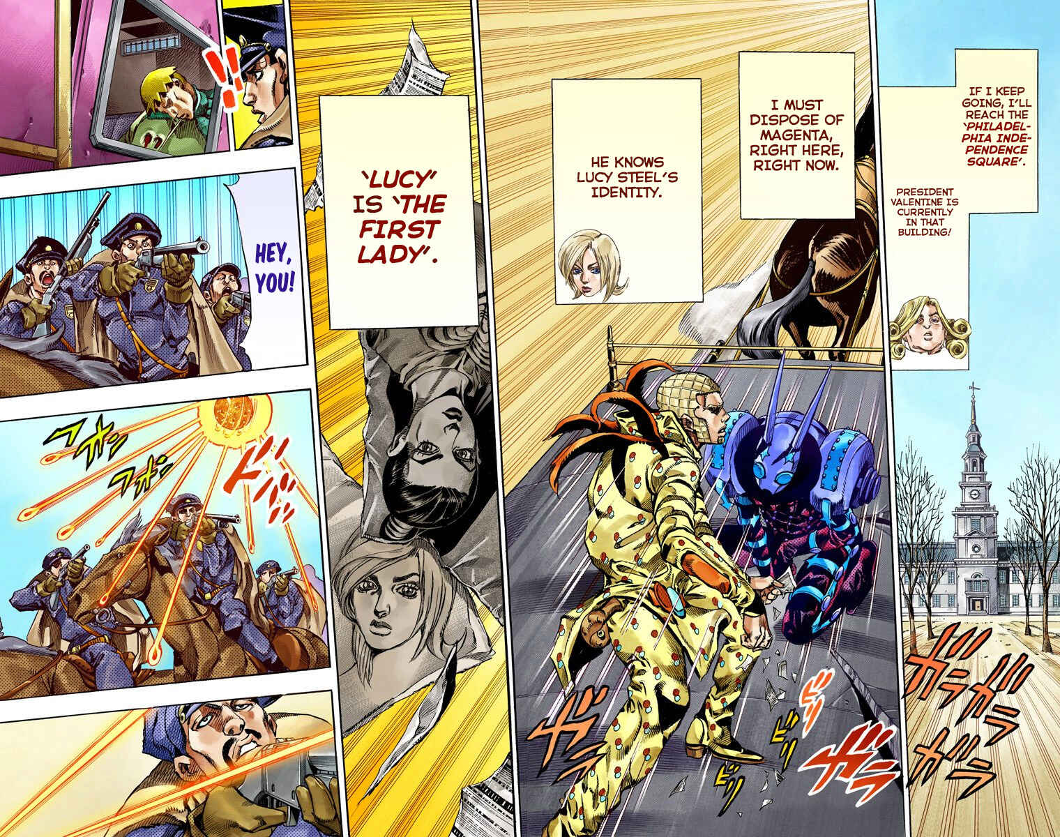 Page 37 Chapter 60 JoJos Bizarre Adventure, Part 7: Steel Ball Run (Official Colored)