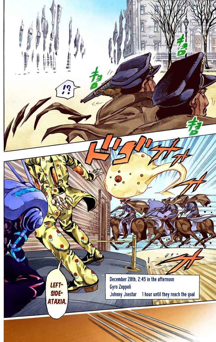 Page 38 Chapter 60 JoJos Bizarre Adventure, Part 7: Steel Ball Run (Official Colored)