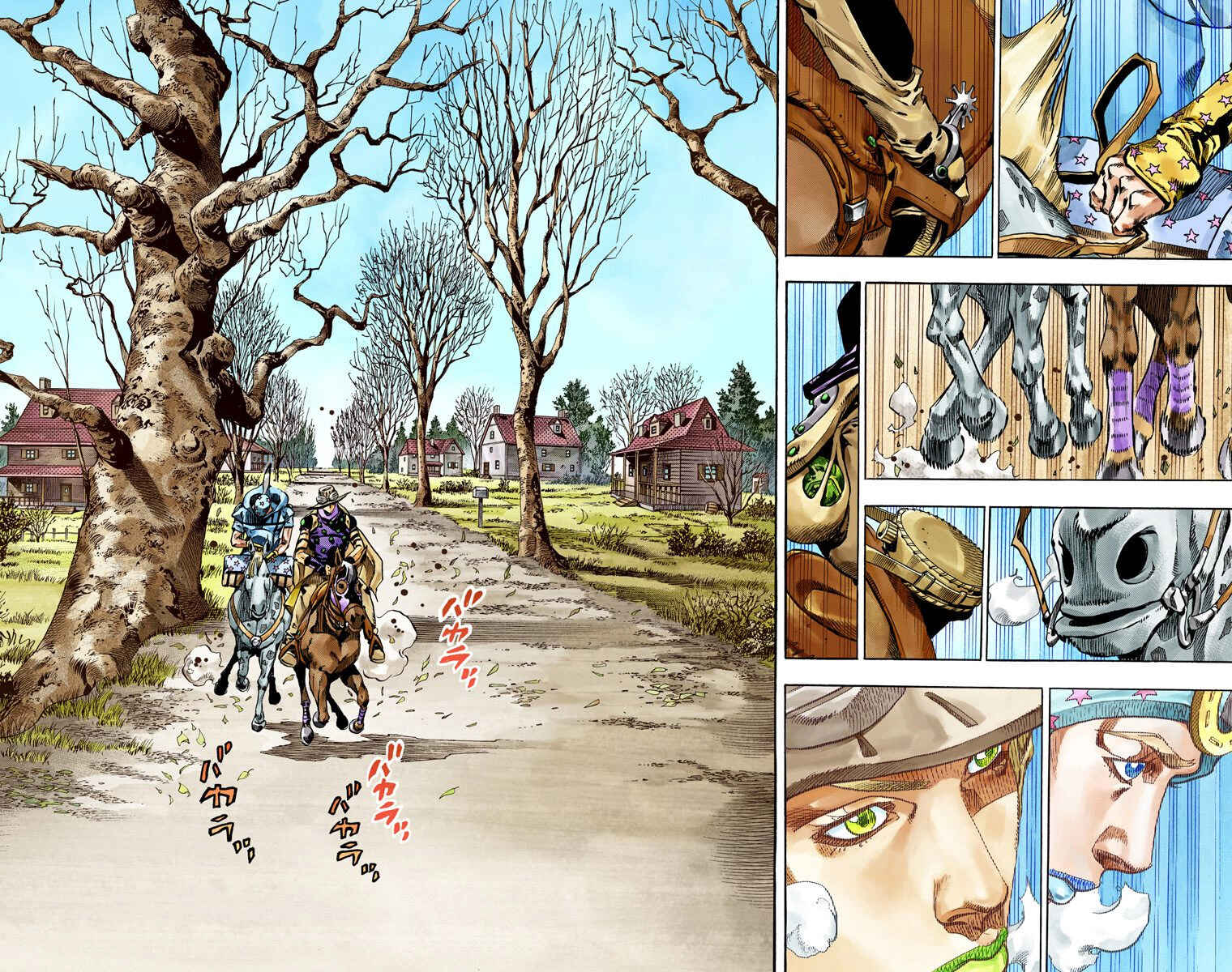 Page 4 Chapter 60 JoJos Bizarre Adventure, Part 7: Steel Ball Run (Official Colored)