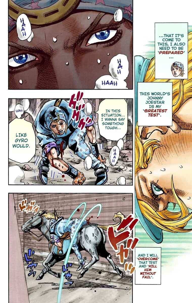 Page 13 Chapter 92 JoJos Bizarre Adventure, Part 7: Steel Ball Run (Official Colored)