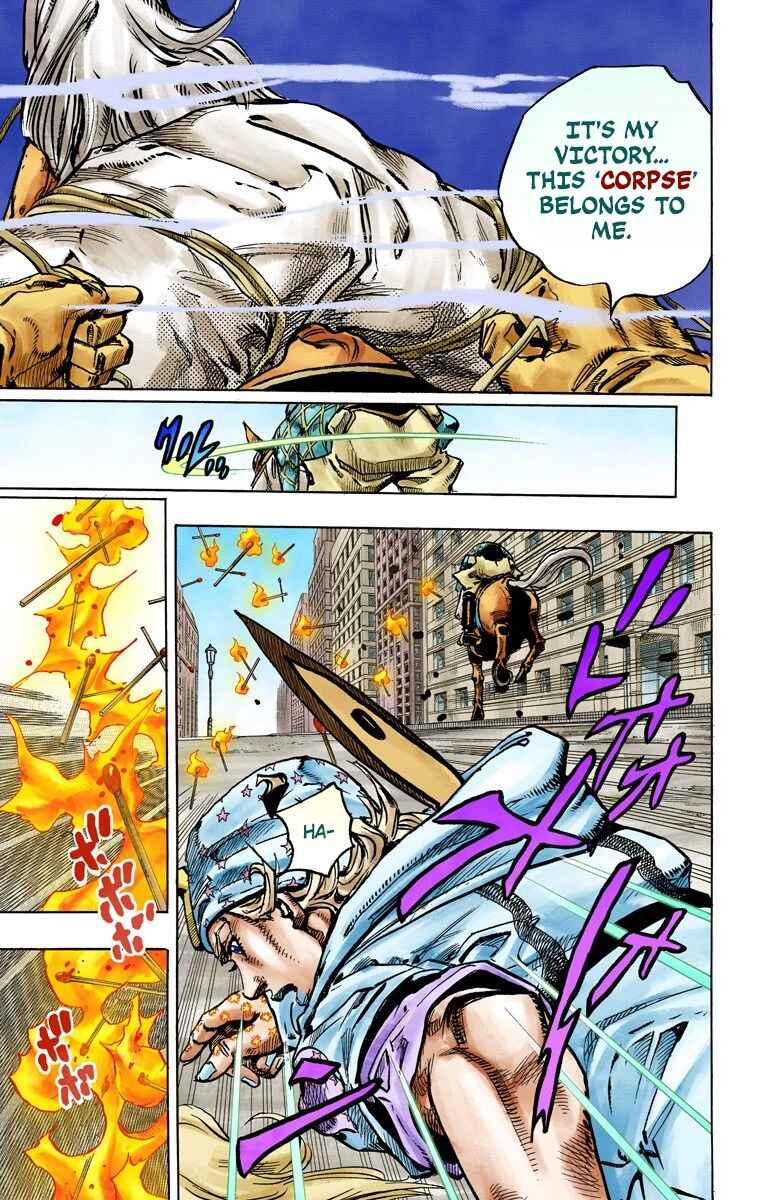 Page 23 Chapter 92 JoJos Bizarre Adventure, Part 7: Steel Ball Run (Official Colored)