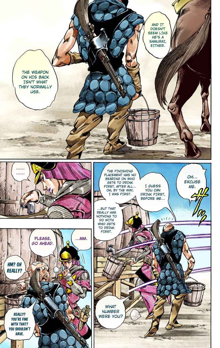Page 10 Chapter 40 JoJos Bizarre Adventure, Part 7: Steel Ball Run (Official Colored)