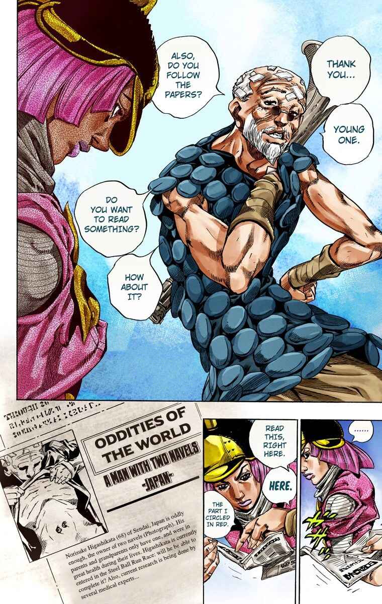 Page 11 Chapter 40 JoJos Bizarre Adventure, Part 7: Steel Ball Run (Official Colored)
