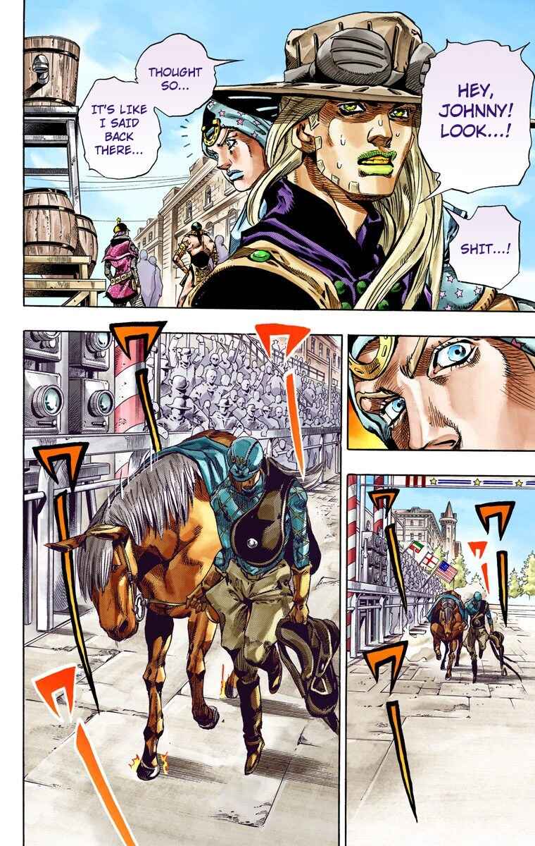 Page 13 Chapter 40 JoJos Bizarre Adventure, Part 7: Steel Ball Run (Official Colored)