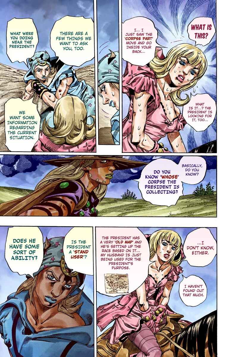 Page 21 Chapter 40 JoJos Bizarre Adventure, Part 7: Steel Ball Run (Official Colored)