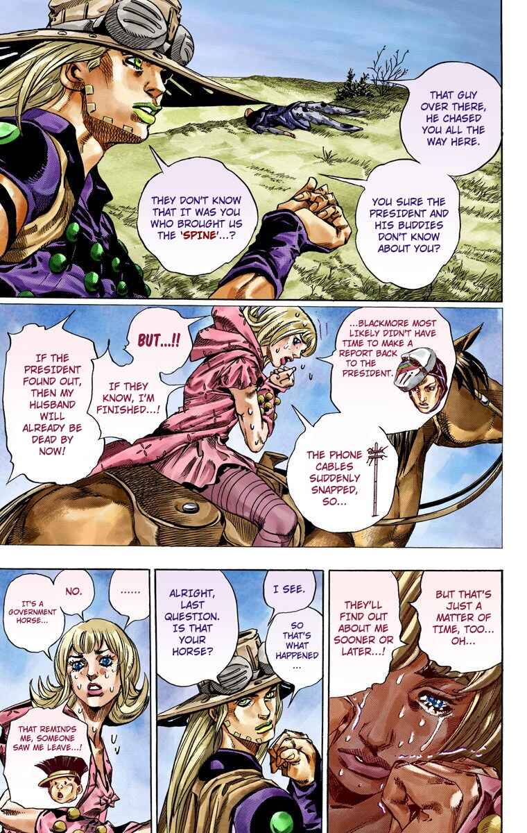 Page 23 Chapter 40 JoJos Bizarre Adventure, Part 7: Steel Ball Run (Official Colored)