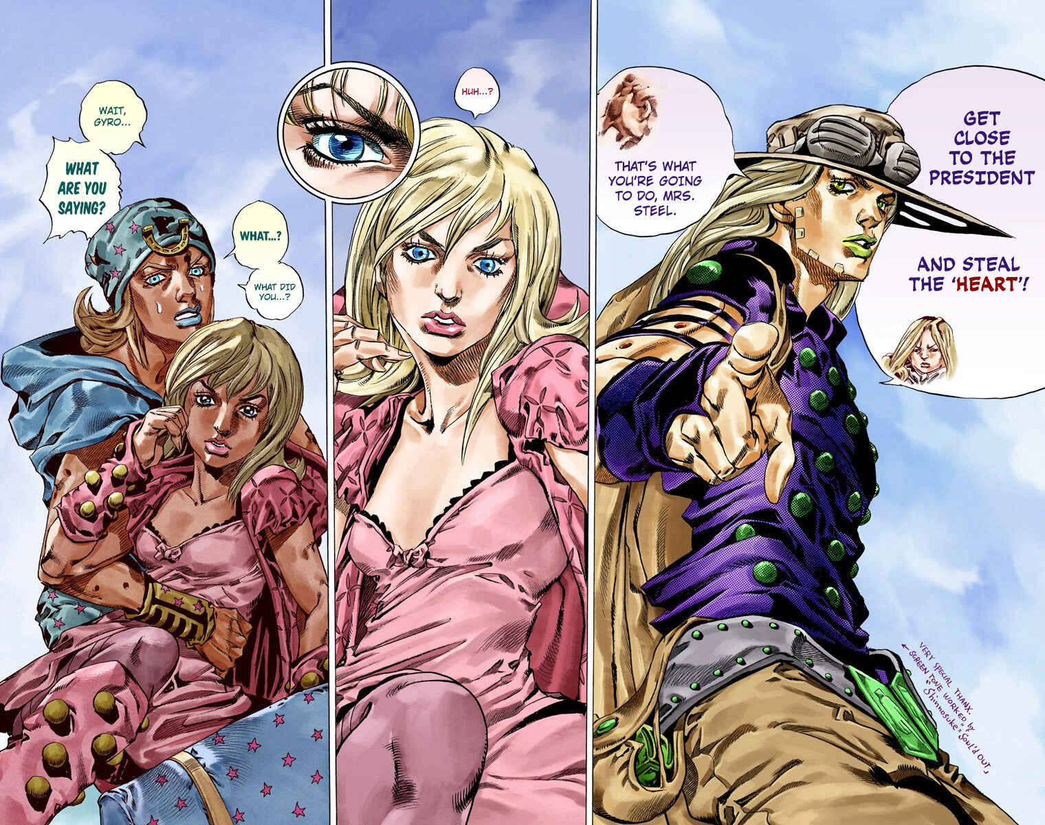 Page 28 Chapter 40 JoJos Bizarre Adventure, Part 7: Steel Ball Run (Official Colored)