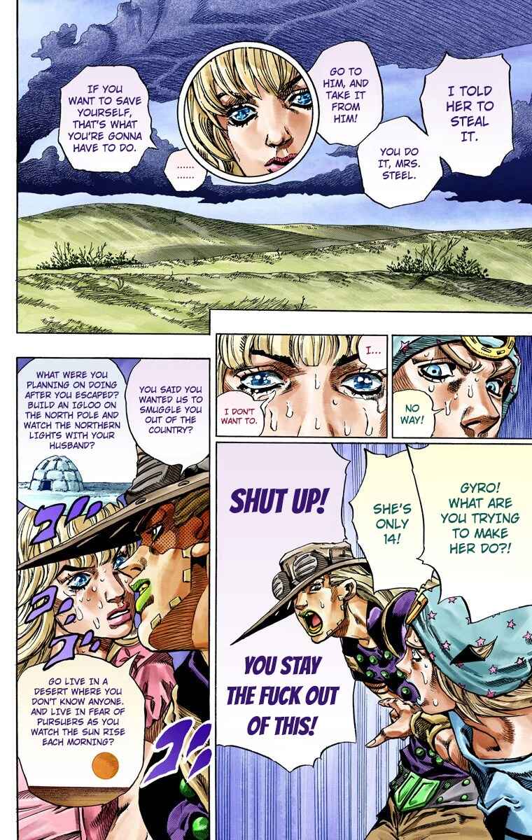 Page 29 Chapter 40 JoJos Bizarre Adventure, Part 7: Steel Ball Run (Official Colored)