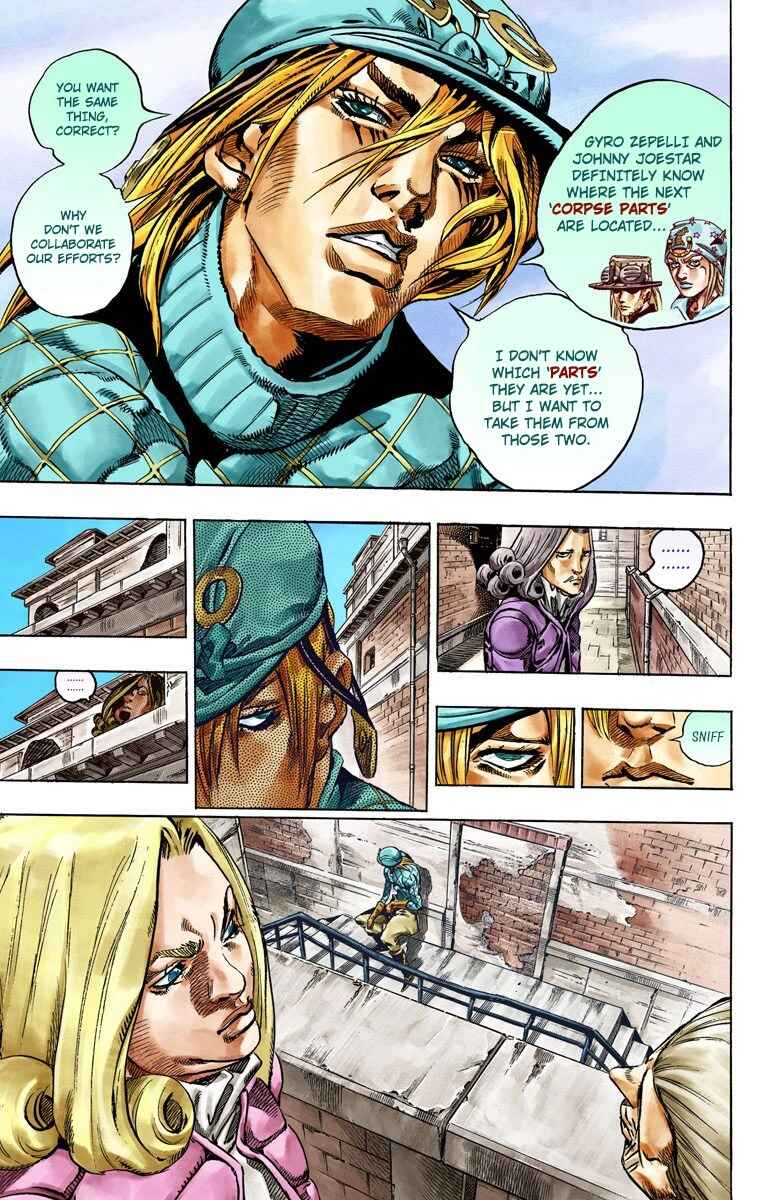 Page 37 Chapter 40 JoJos Bizarre Adventure, Part 7: Steel Ball Run (Official Colored)