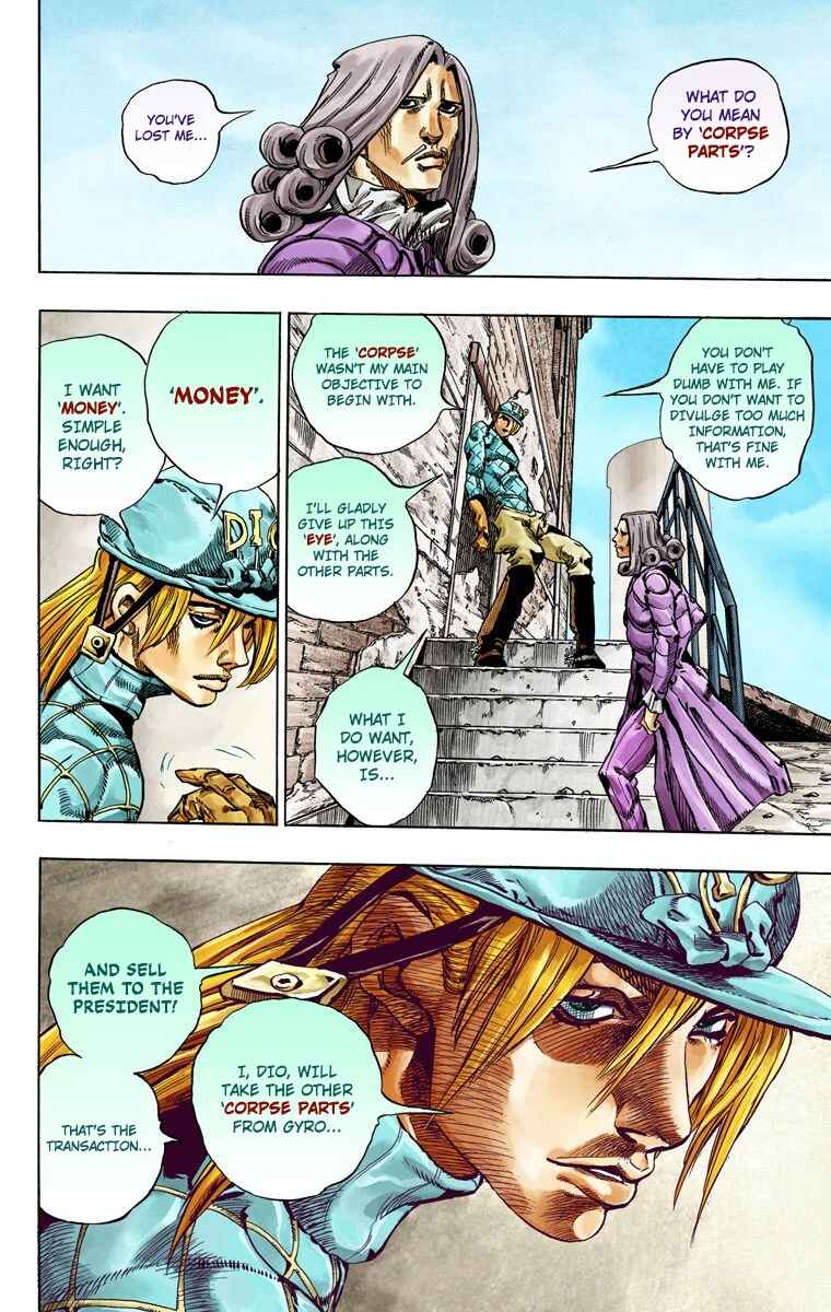 Page 38 Chapter 40 JoJos Bizarre Adventure, Part 7: Steel Ball Run (Official Colored)
