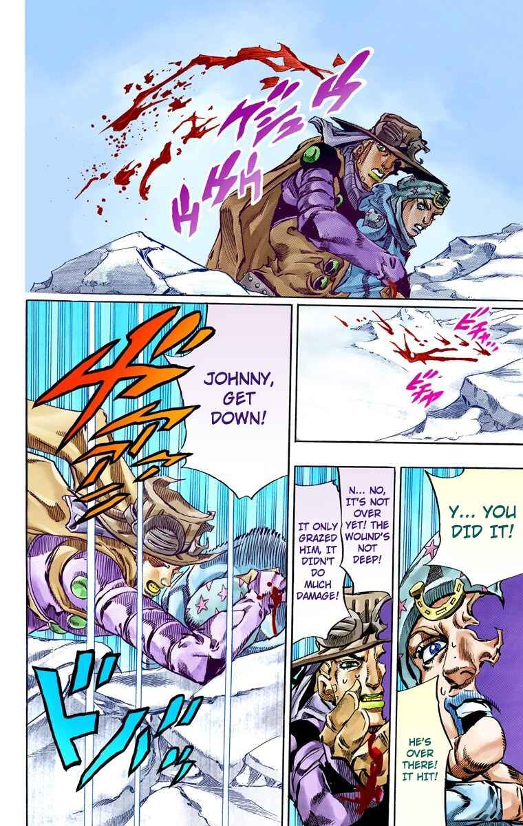 Page 22 Chapter 53 JoJos Bizarre Adventure, Part 7: Steel Ball Run (Official Colored)