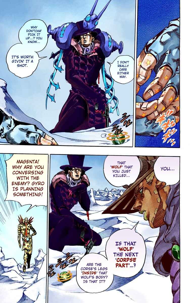 Page 32 Chapter 53 JoJos Bizarre Adventure, Part 7: Steel Ball Run (Official Colored)