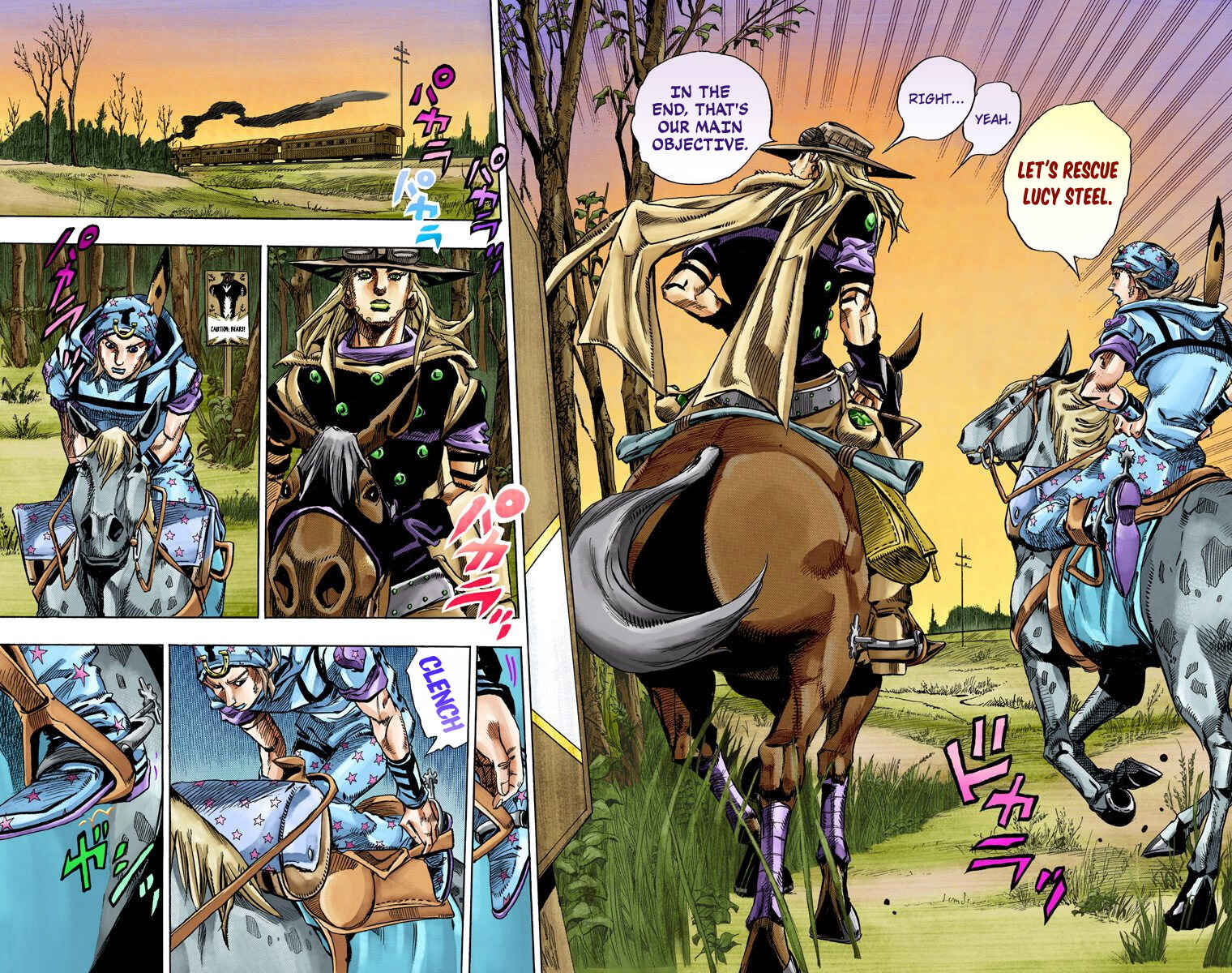 Page 18 Chapter 76 JoJos Bizarre Adventure, Part 7: Steel Ball Run (Official Colored)