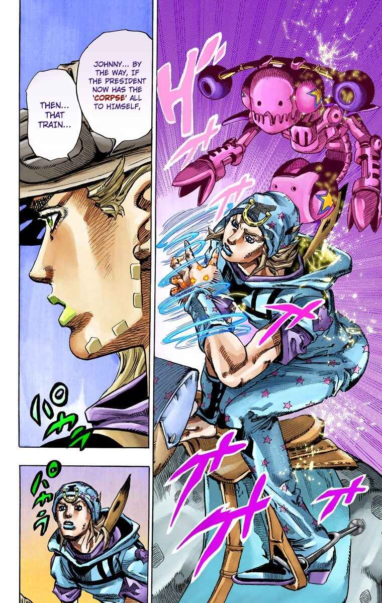Page 21 Chapter 76 JoJos Bizarre Adventure, Part 7: Steel Ball Run (Official Colored)