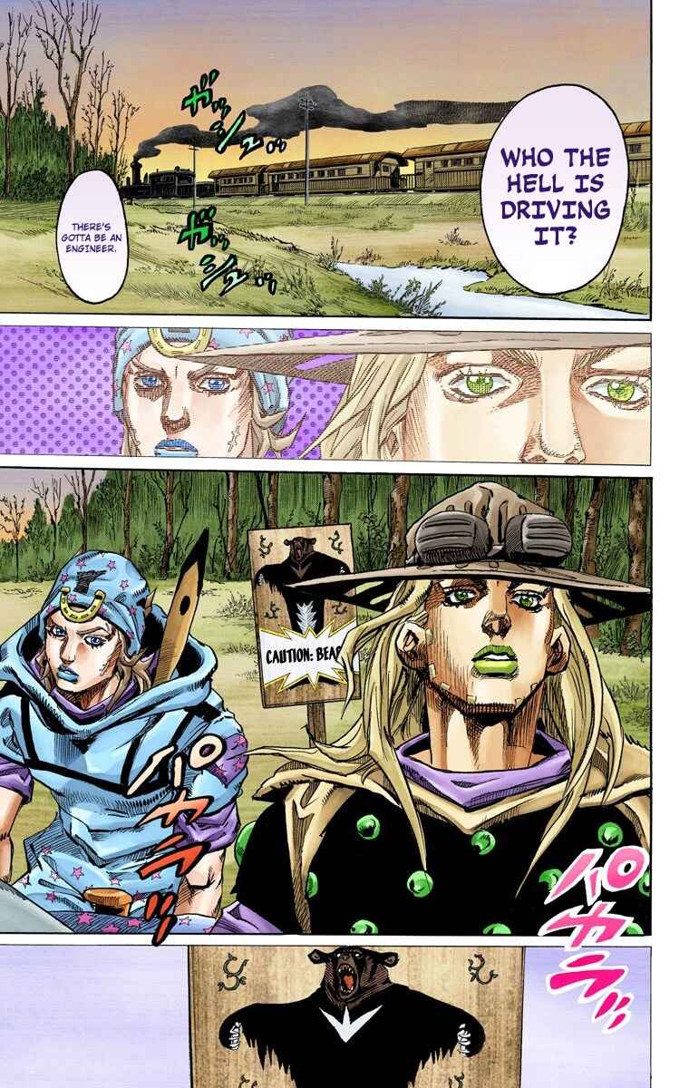 Page 22 Chapter 76 JoJos Bizarre Adventure, Part 7: Steel Ball Run (Official Colored)